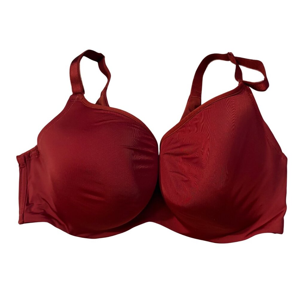 Torrid Curves 38DD Red Full Coverage Underwire Bra